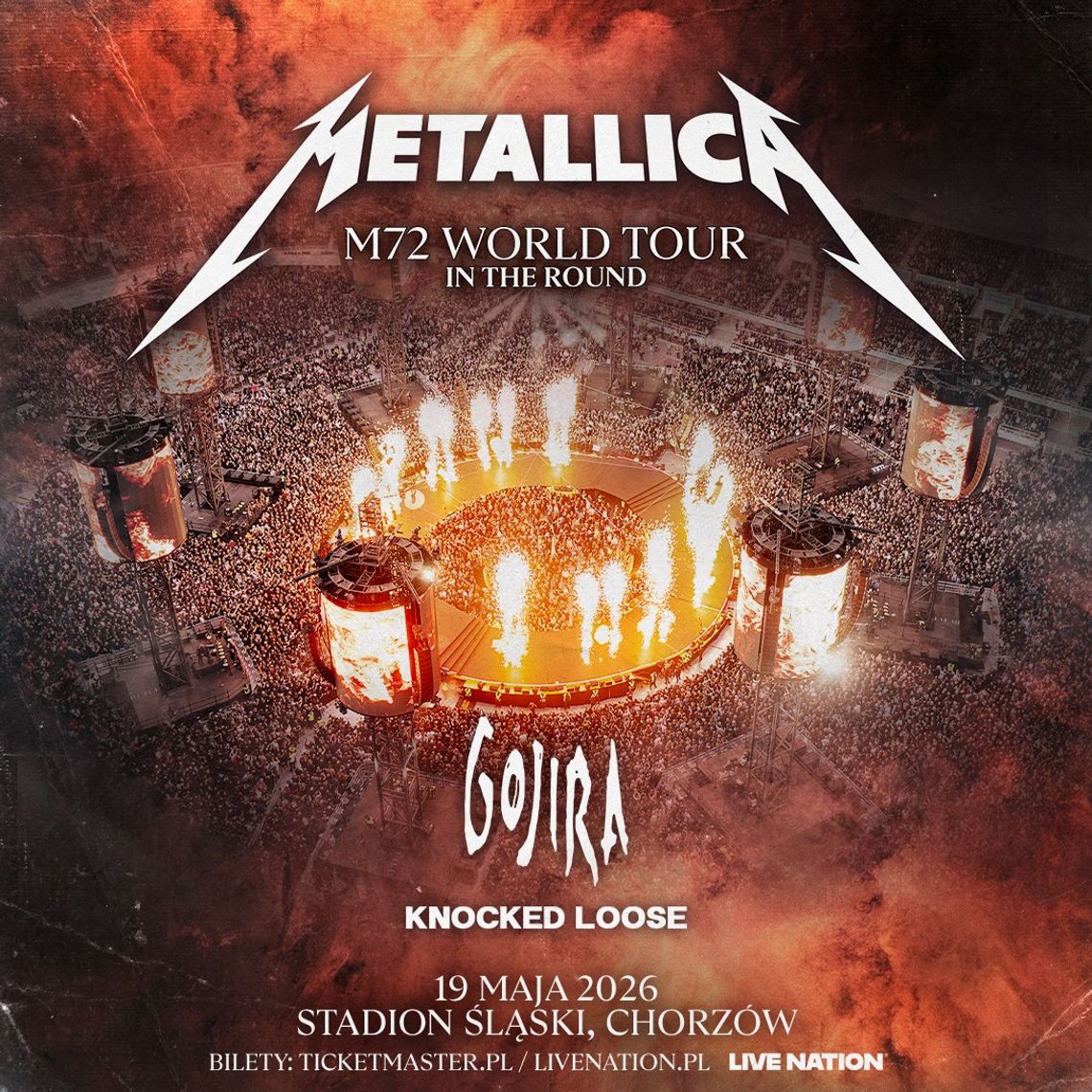 Rusza otwarta sprzedaż biletów na koncert zespołu Metallica! W przedsprzedaży pojawiły się pierwsze problemy!