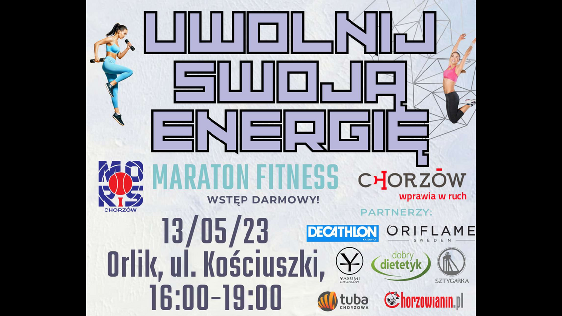 Ruszyły zapisy na Maraton Fitness "Uwolnij Swoją Energię"