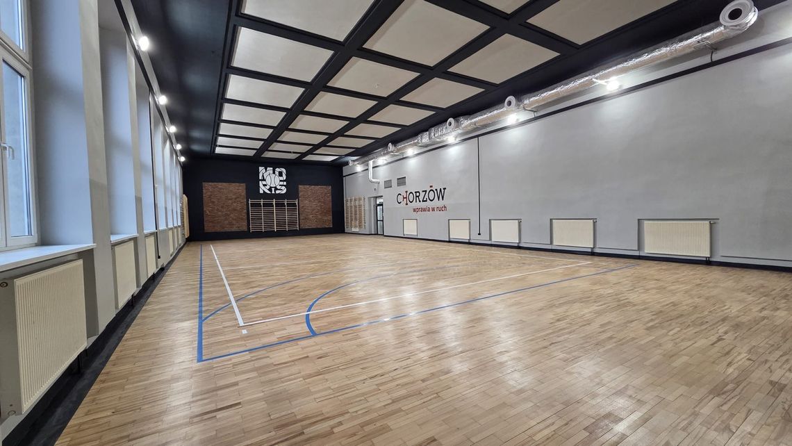 Sala gimnastyczna po metamorfozie. "Efekt końcowy jest naprawdę świetny"