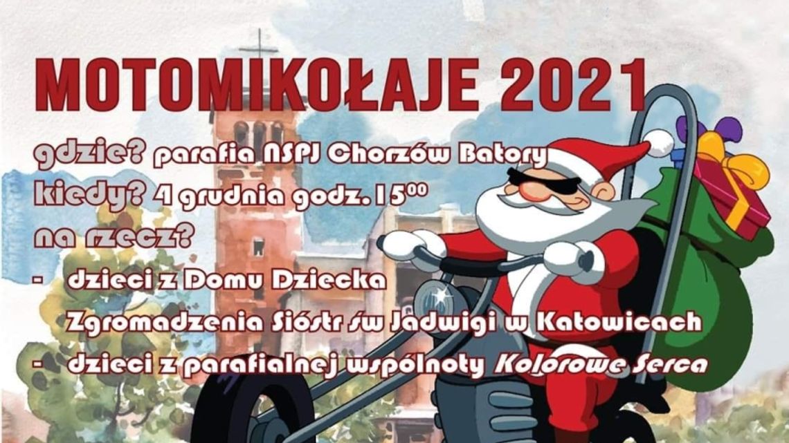 Śląscy motocykliści jako Motomikołaje po raz kolejny wspierają dzieciaki Śląscy motocykliści jako Motomikołaje po raz kolejny wspierają dzieciaki