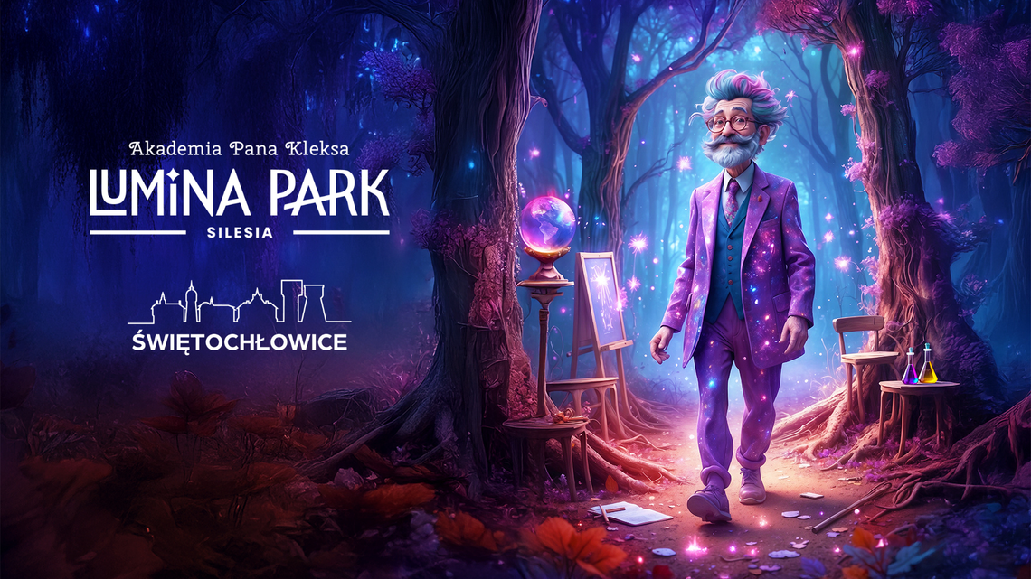 Śląsk rozbłyśnie milionem świateł! Lumina Park debiutuje w Świętochłowicach – zaprasza Akademia Pana Kleksa