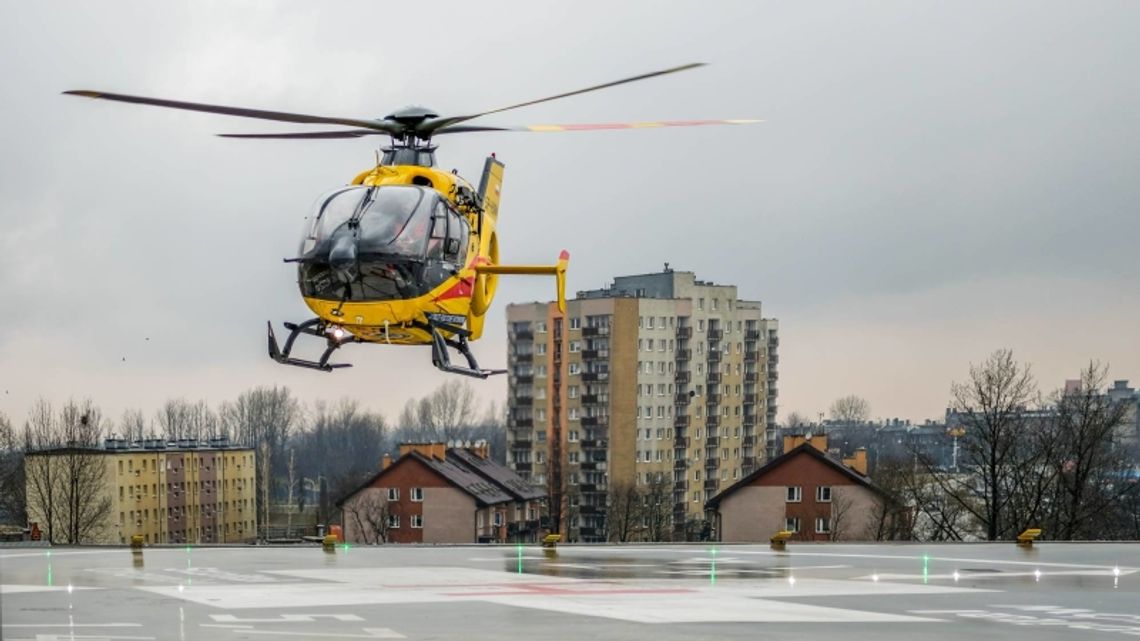 Śmigłowiec wylądował! Śmigłowiec wylądował!