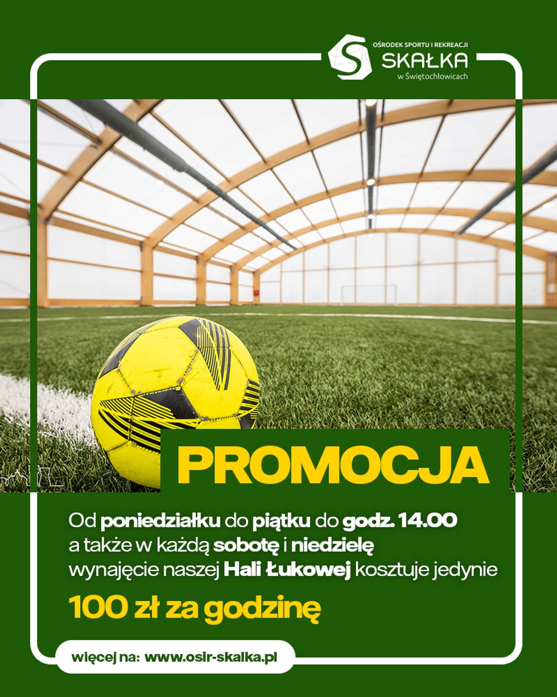 Sportowa okazja na Skałce. Popularna promocja wraca i zostaje na dłużej Sportowa okazja na Skałce. Popularna promocja wraca i zostaje na dłużej