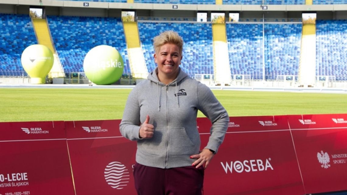 Spotkanie z Anitą Włodarczyk na Stadionie Śląskim