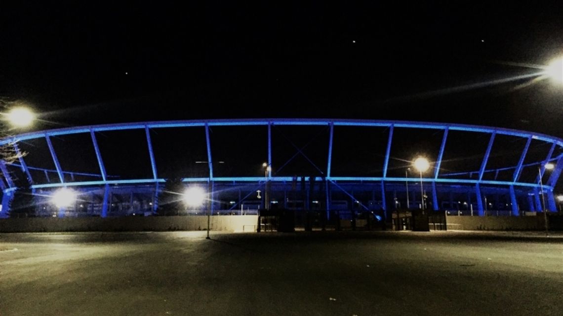 Stadion Śląski ponownie zaświeci się na niebiesko