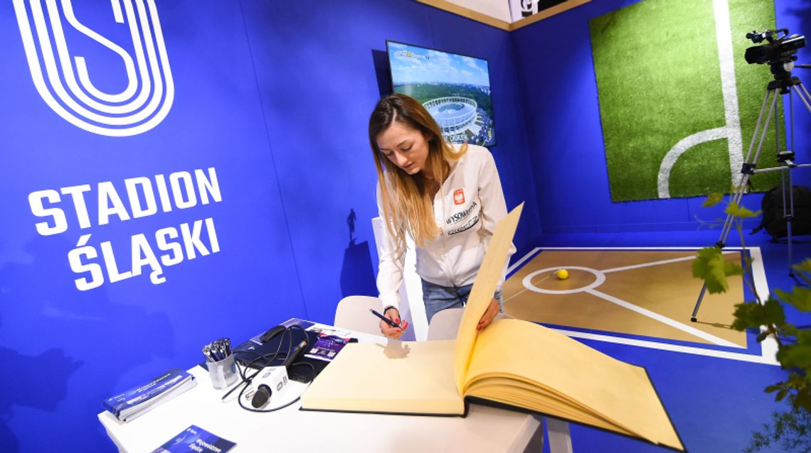 Stadion Śląski ze strzelnicą biathlonową i nowym kompleksem szatni Stadion Śląski ze strzelnicą biathlonową i nowym kompleksem szatni