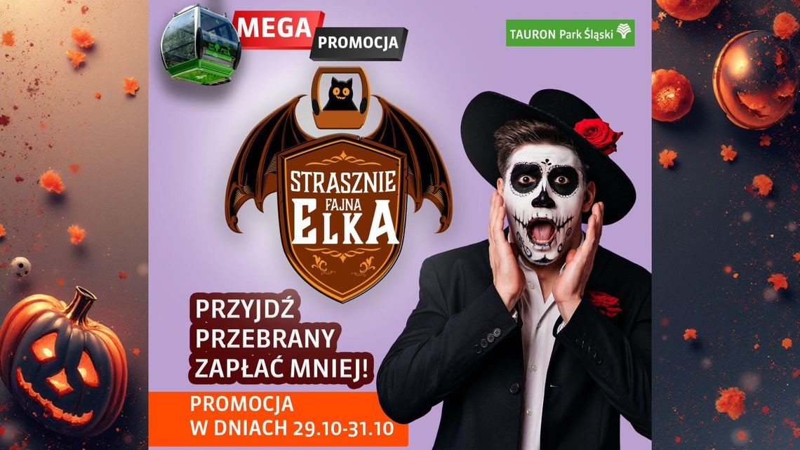 Strasznie fajne Halloween w TAURON Parku Śląskim! Elka kusi upiorną promocją Strasznie fajne Halloween w TAURON Parku Śląskim! Elka kusi upiorną promocją