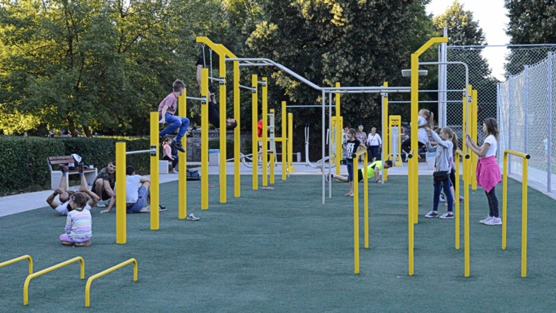 Street workout park w Chorzowie