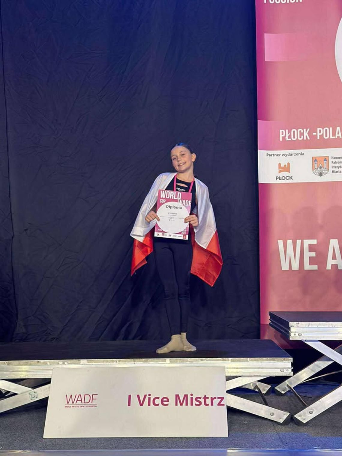 Sukces młodej chorzowianki podczas międzynarodowych zawodów tanecznych. Łącznie zdobyła pięć medali