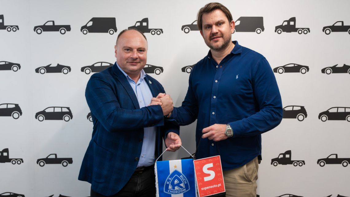 Superauto.pl kontynuuje współpracę z Ruchem Chorzów