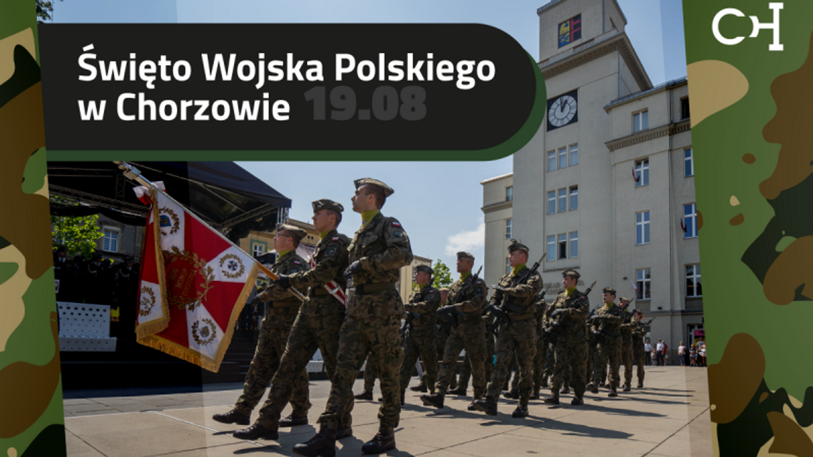 Święto Wojska Polskiego na chorzowskim Rynku