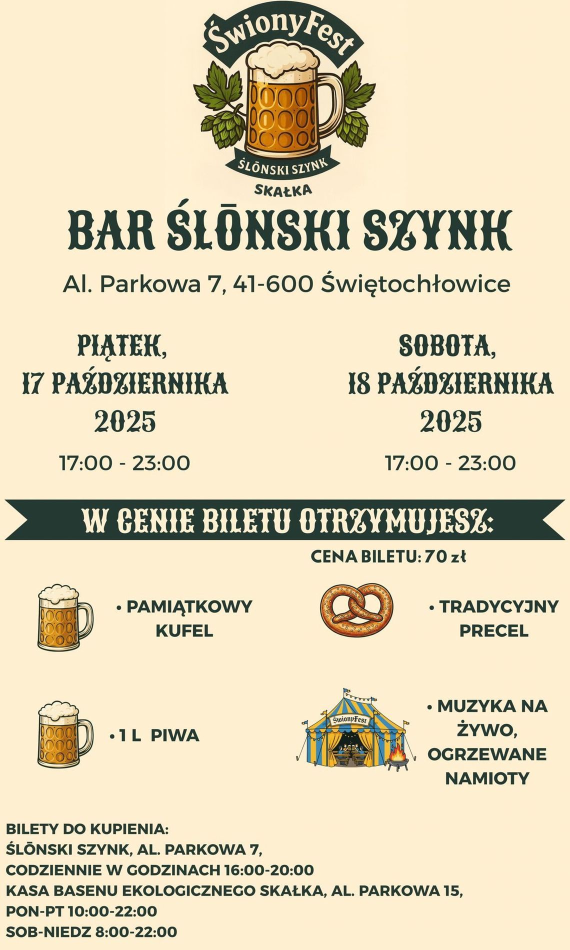 ŚwionyFest 2025 – śląski klimat, piwo i muzyka na żywo w sercu Świętochłowic ŚwionyFest 2025 – śląski klimat, piwo i muzyka na żywo w sercu Świętochłowic