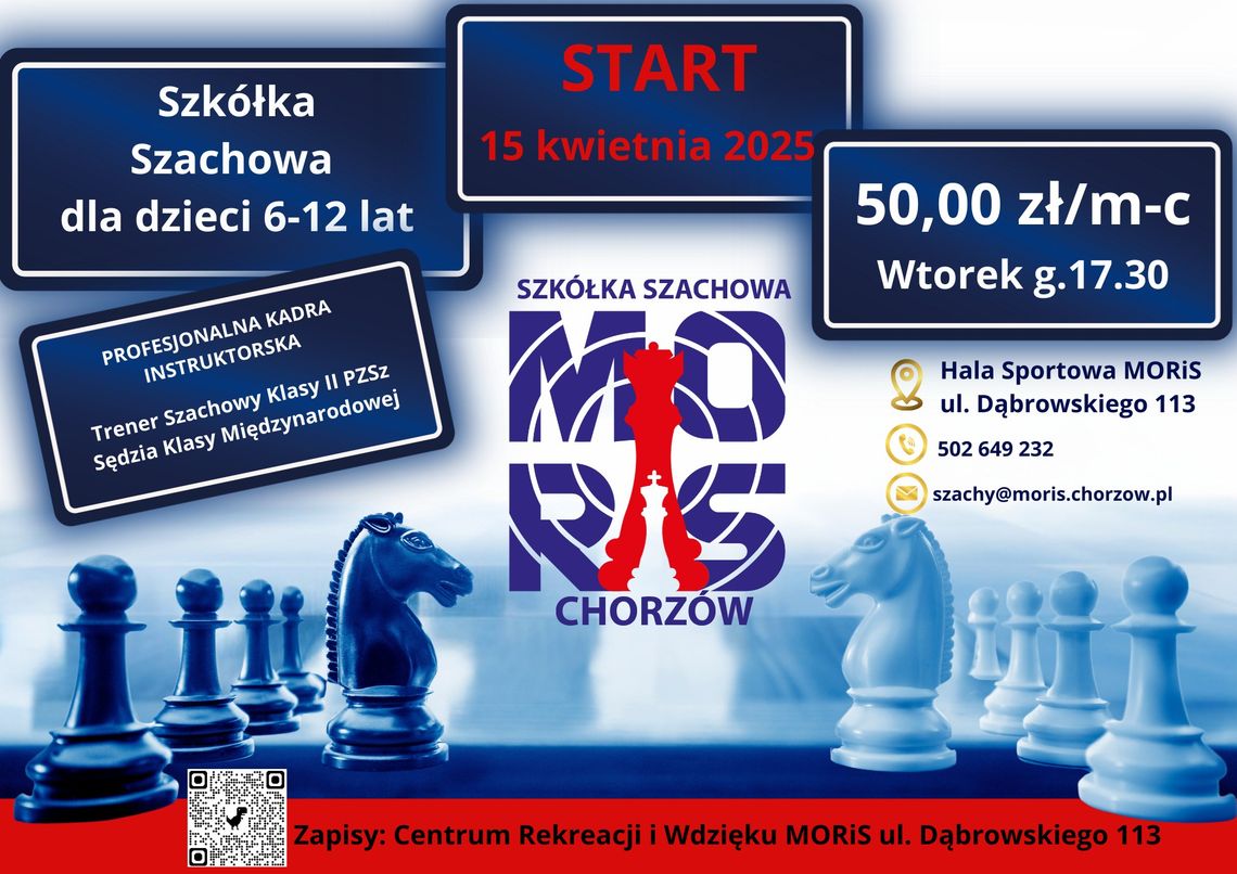 Szkółka Szachowa dla najmłodszych w Chorzowie! Zapisy trwają, a pierwsze zajęcia już we wtorek!
