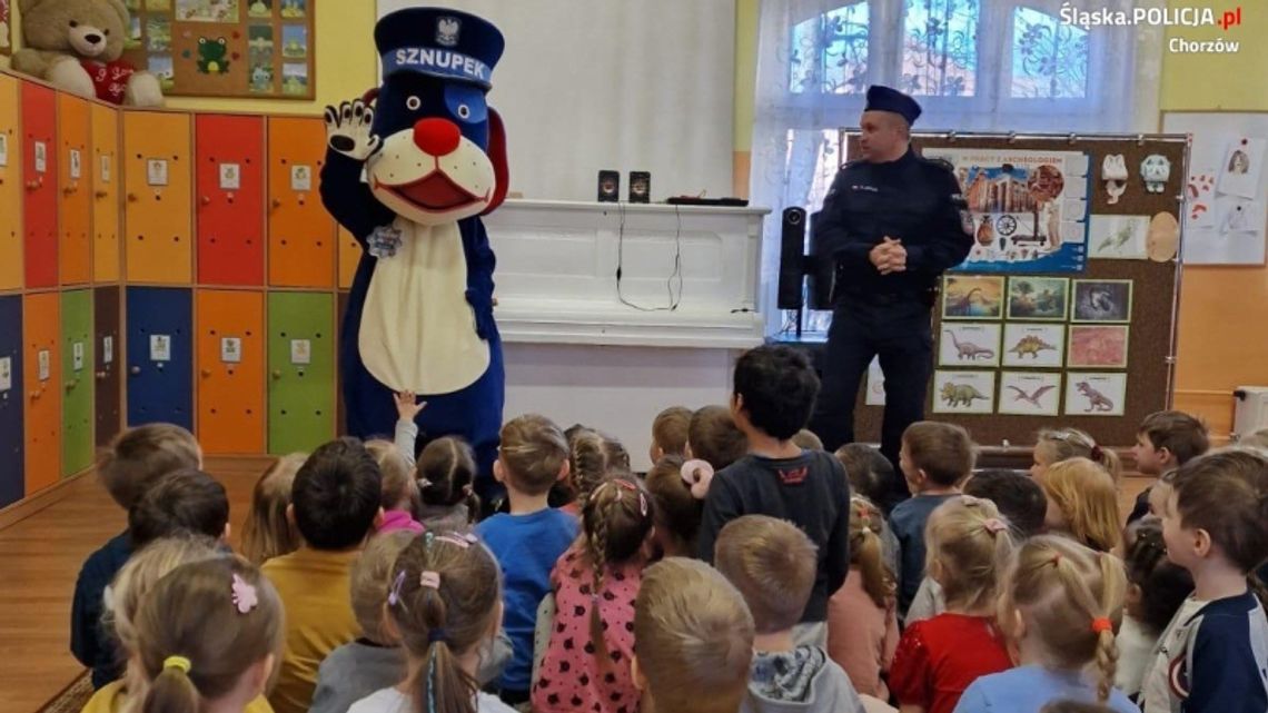 Sznupek edukuje najmłodszych podczas wyjątkowych prelekcji