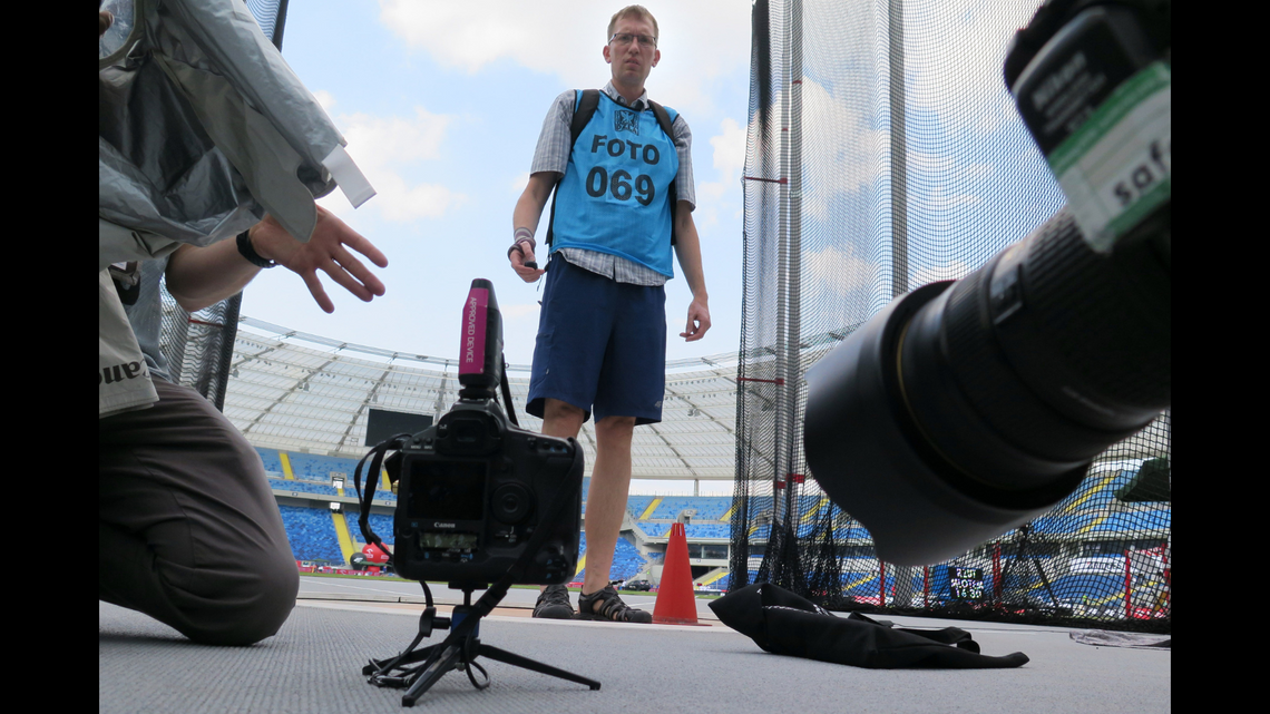 "Szybciej, bliżej, ostro". Niebawem otwarcie wystawy sportowych zdjęć chorzowskiego fotografa