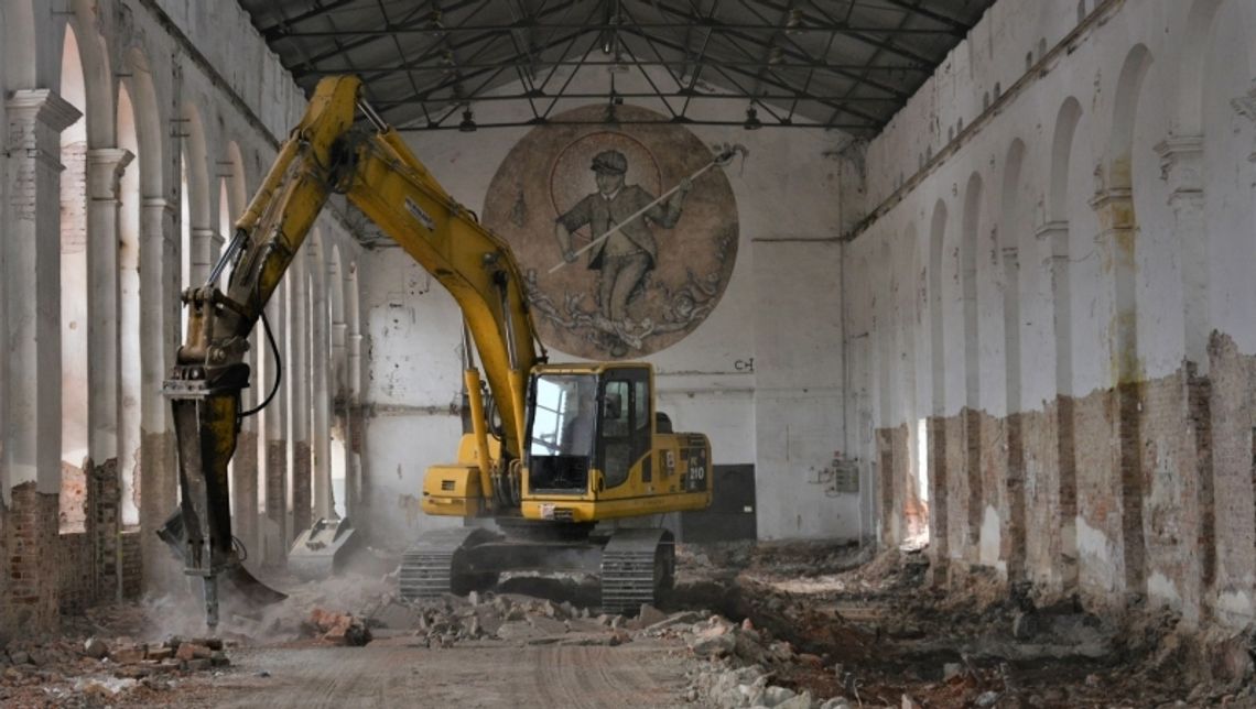 Tak powstaje świątynia przemysłu