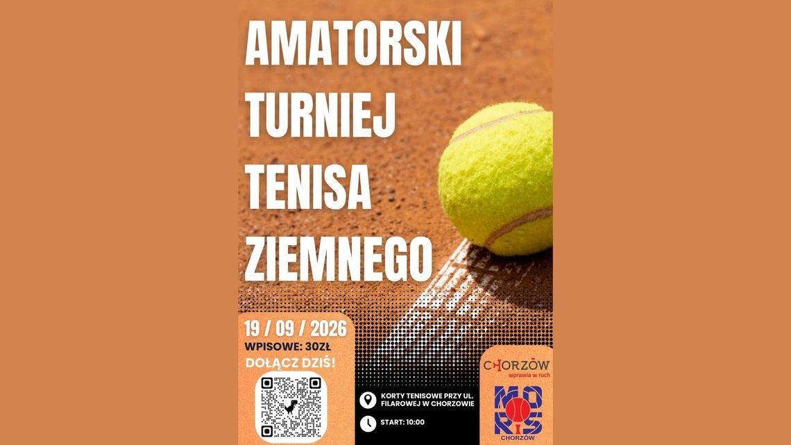 Tenisowe show w Chorzowie. MORiS zorganizuje amatorski turniej tenisowy na miejskich kortach Tenisowe show w Chorzowie. MORiS zorganizuje amatorski turniej tenisowy na miejskich kortach