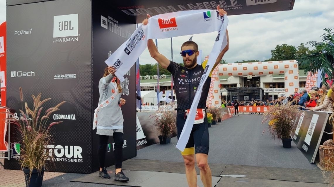 Tomasz Brembor z Chorzowa Mistrzem Polski w triathlonie. 