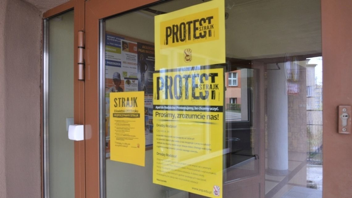 Trwa trzeci dzień strajku nauczycieli