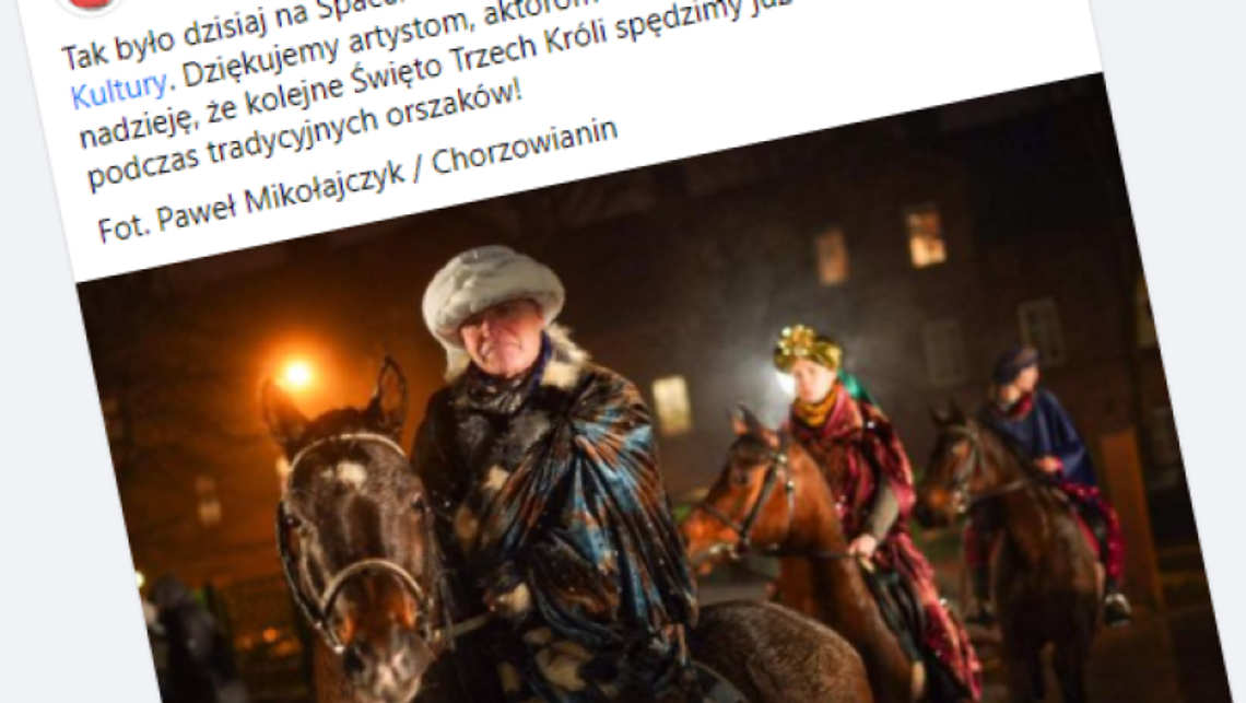 Trzej Królowie zawitali do Chorzowa