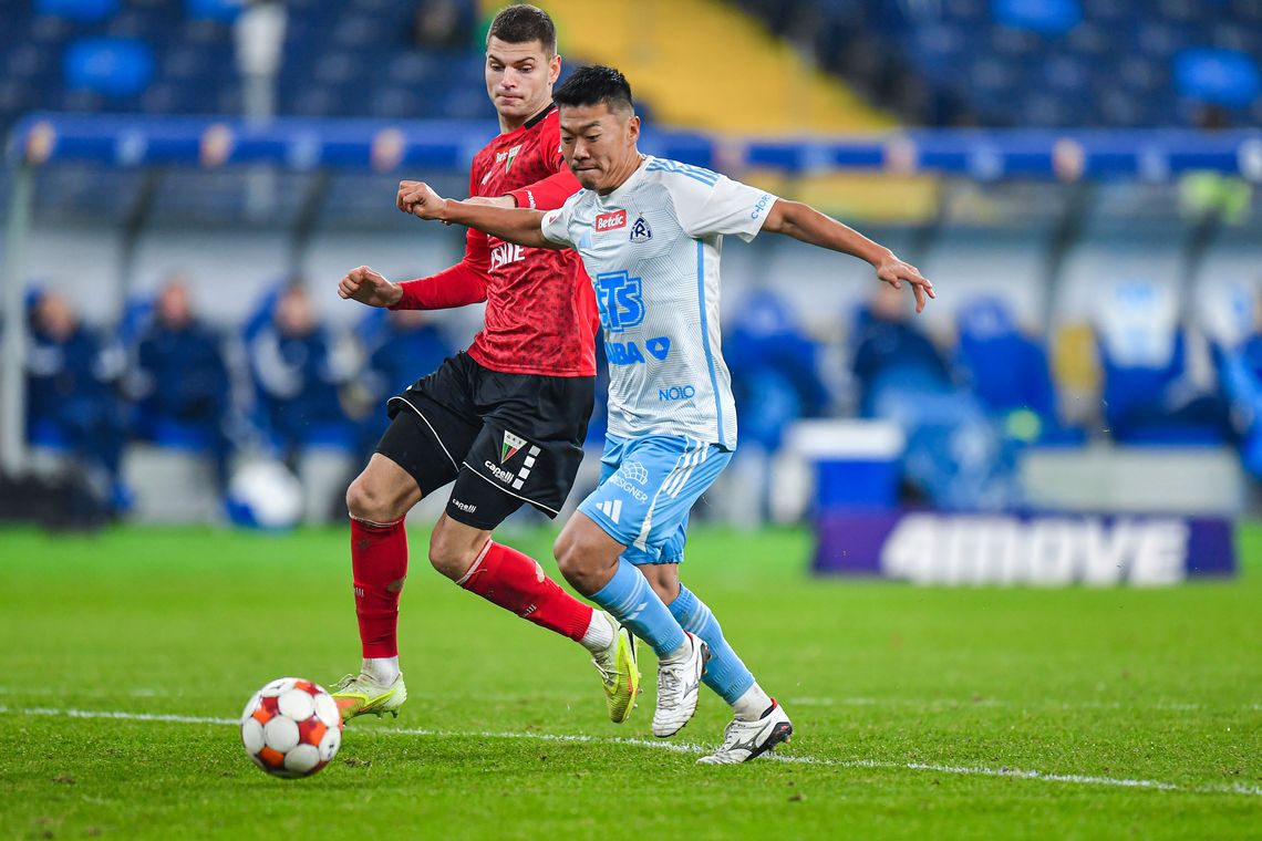 Udany powrót Ruchu na Stadion Śląski. Nagamatsu zalicza pierwszego gola! Udany powrót Ruchu na Stadion Śląski. Nagamatsu zalicza pierwszego gola!