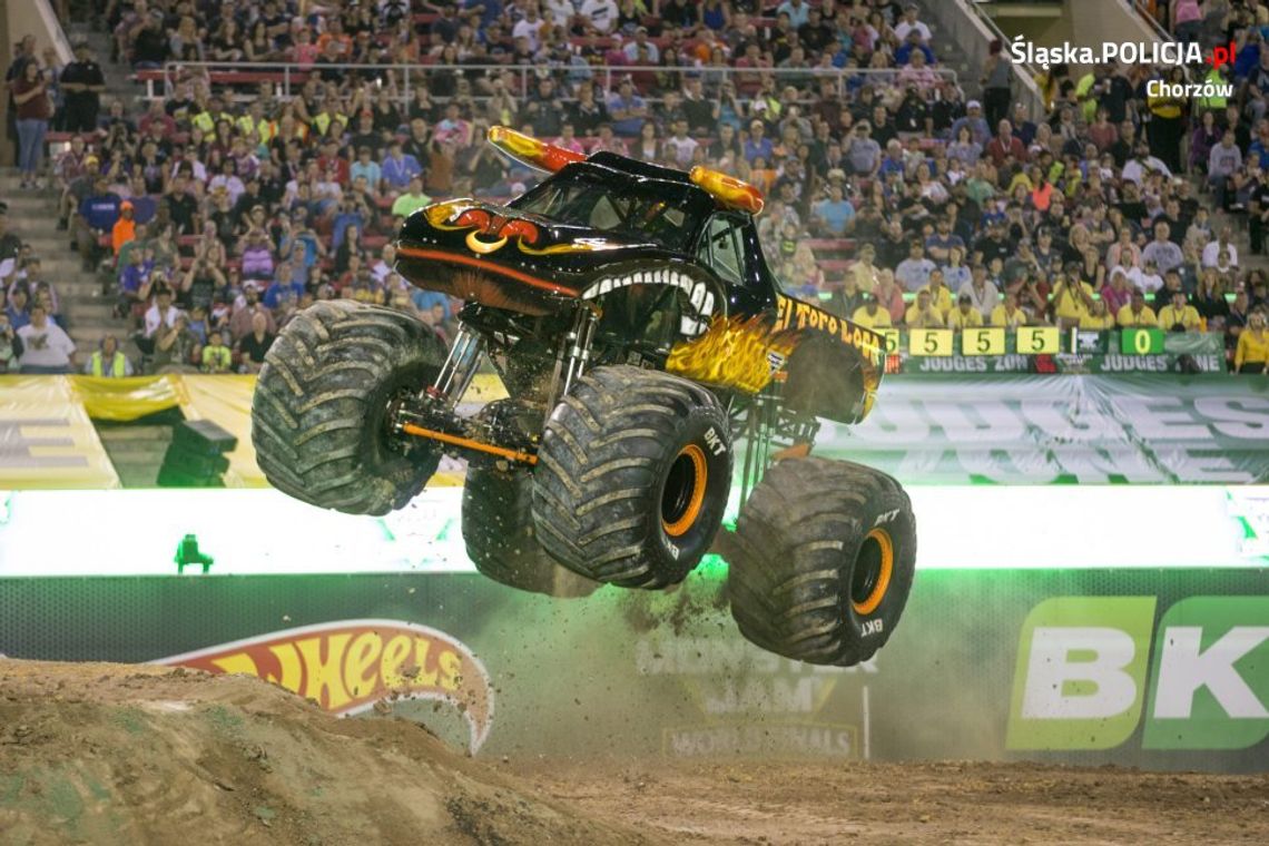 Utrudnienia w ruchu podczas Monster Jam