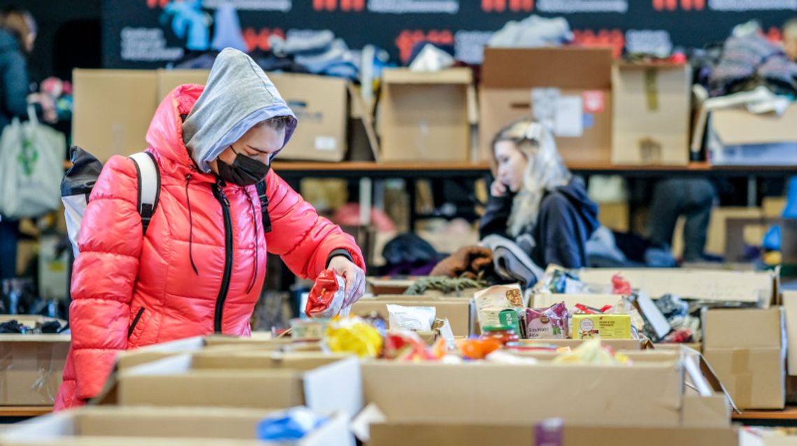 W chorzowskim CIM działa punkt zaopatrzeniowy dla uchodźców z Ukrainy. Trwa zbiórka W chorzowskim CIM działa punkt zaopatrzeniowy dla uchodźców z Ukrainy. Trwa zbiórka