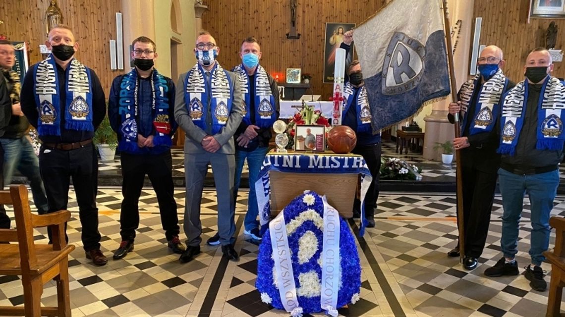 Wczoraj odbył się pogrzeb Eugeniusza Fabera. Legenda Niebieskich pochowana na cmentarzu we francuskim Lievin