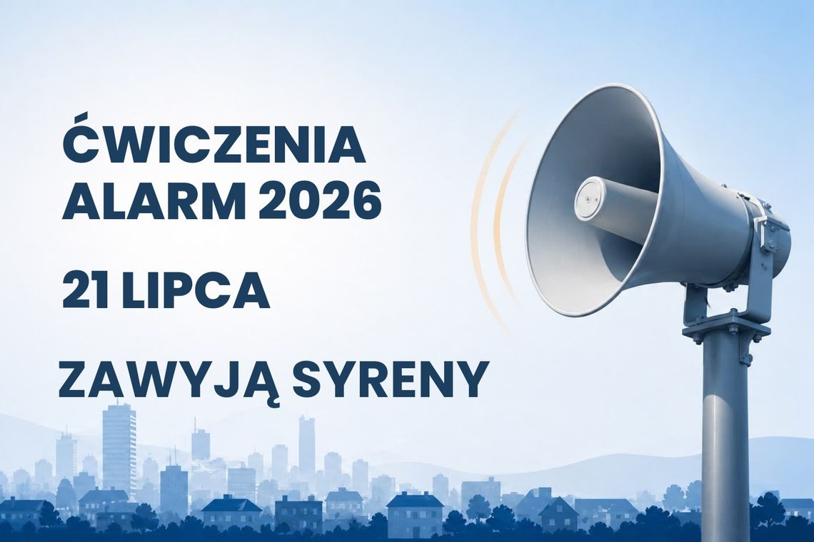 We wtorek zawyją syreny. Spokojnie, to tylko ćwiczenia We wtorek zawyją syreny. Spokojnie, to tylko ćwiczenia