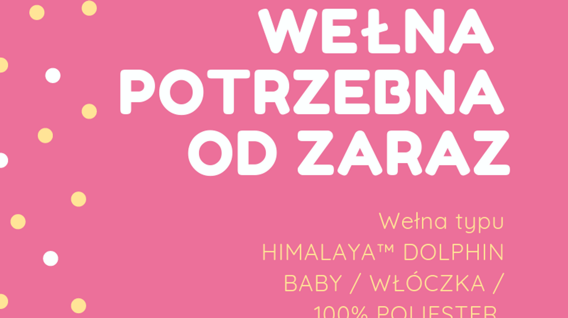 "Wełna potrzebna od zaraz"