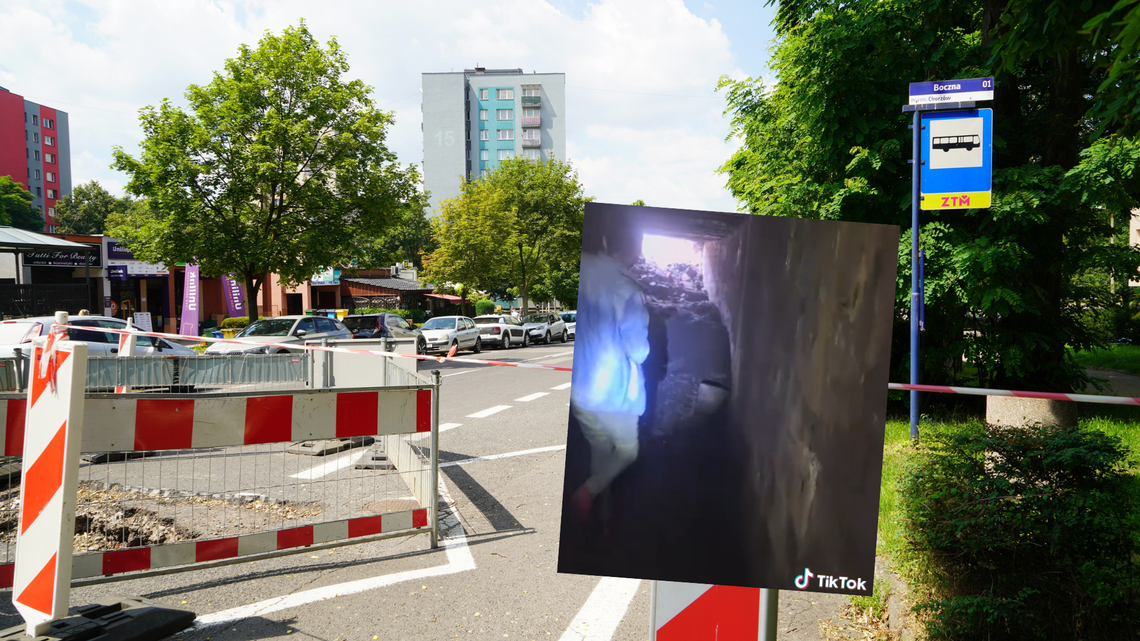 Weszli do tunelu na ul. Bocznej. “Jak będzie 100 tysięcy wyświetleń, to idziemy dalej” Weszli do tunelu na ul. Bocznej. “Jak będzie 100 tysięcy wyświetleń, to idziemy dalej”