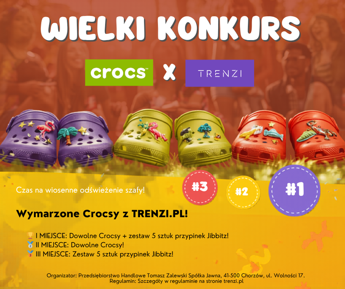 Wielki konkurs Trenzi x Crocs: Zgarnij wymarzone buty na wiosnę