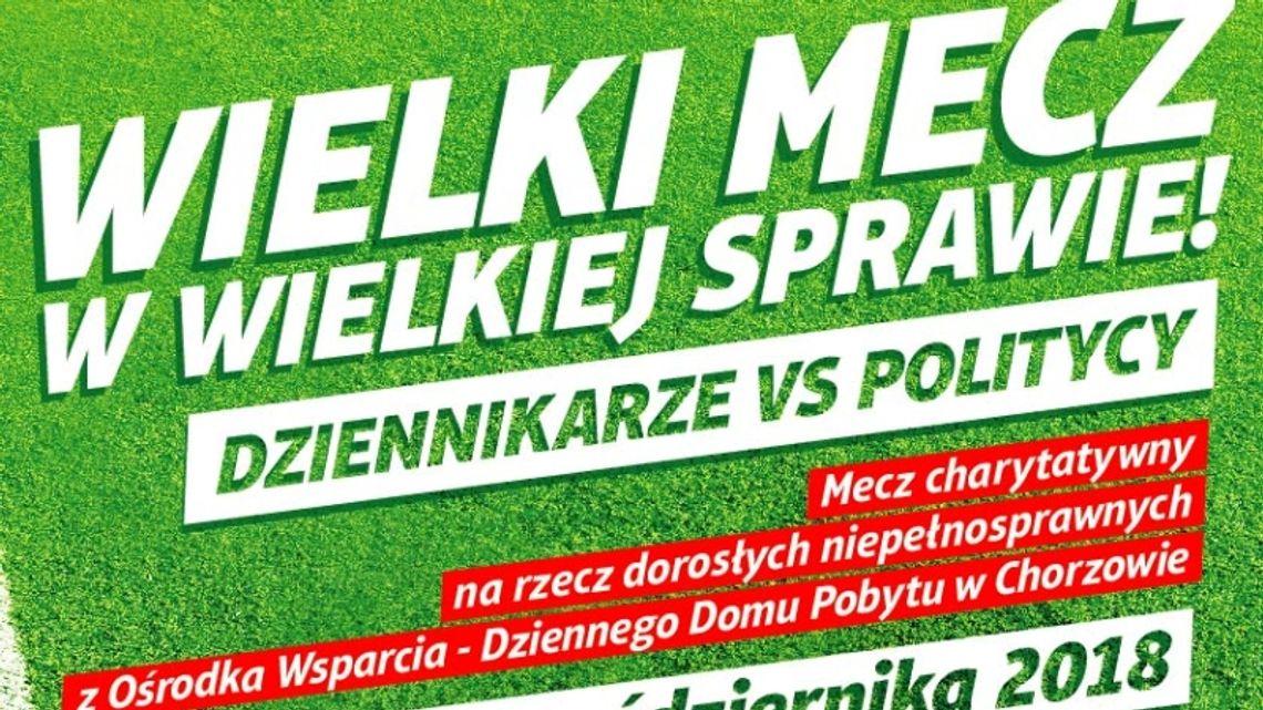 Wielki mecz w wielkiej sprawie na Śląskim