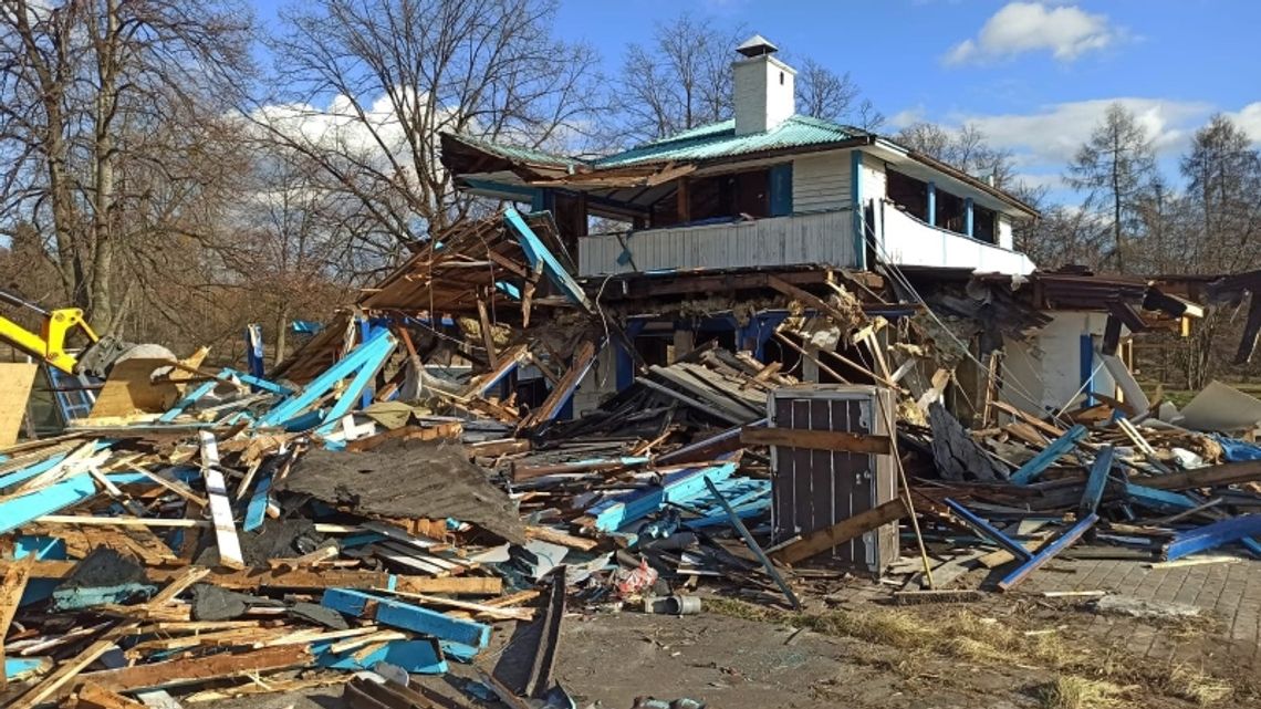 Wioska Rybacka wyburzona