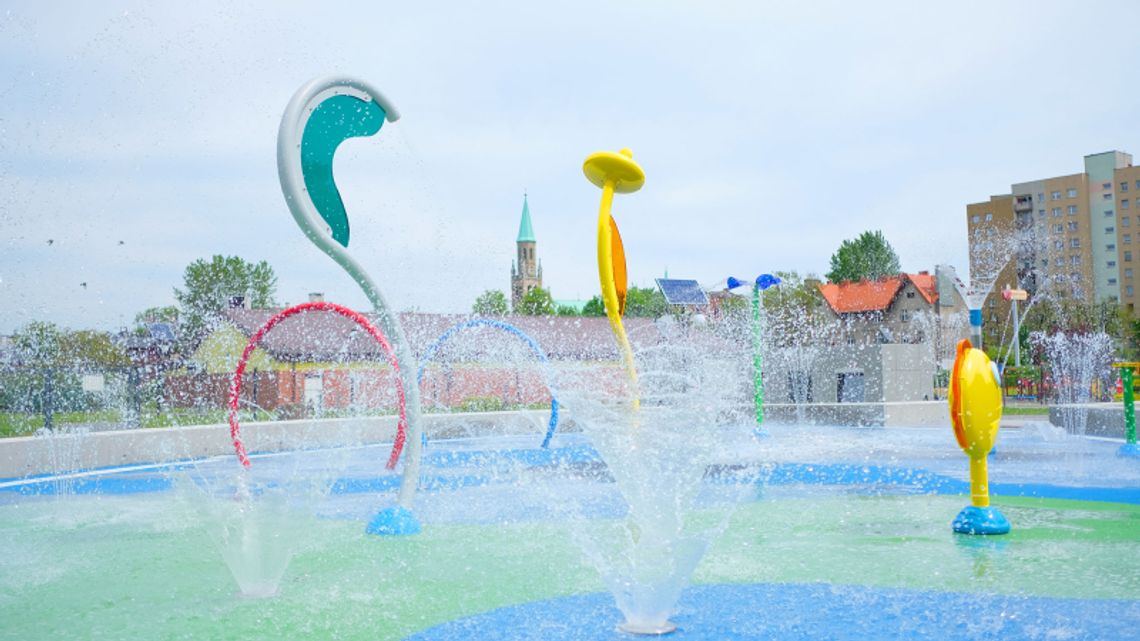 Wodny plac zabaw prezentem na Dzień Dziecka Wodny plac zabaw prezentem na Dzień Dziecka