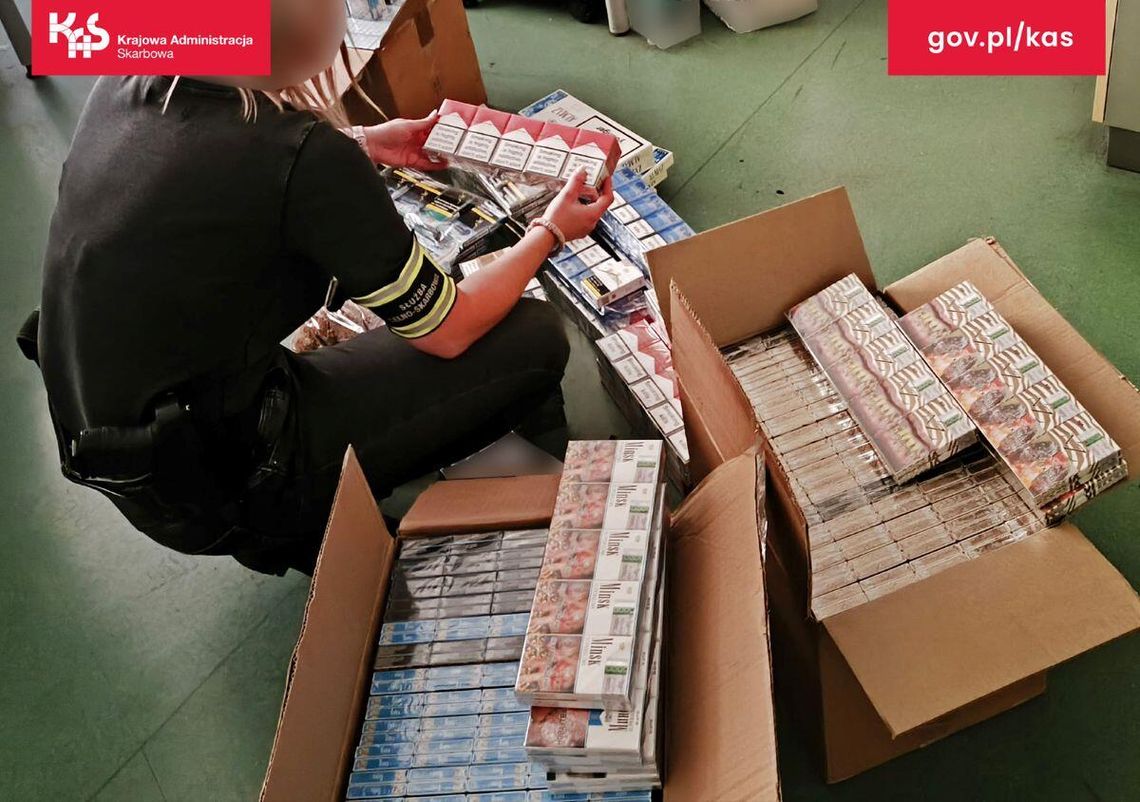 Wykryto nielegalne wyroby tytoniowe. Przetrzymywano je m.in. w Chorzowie