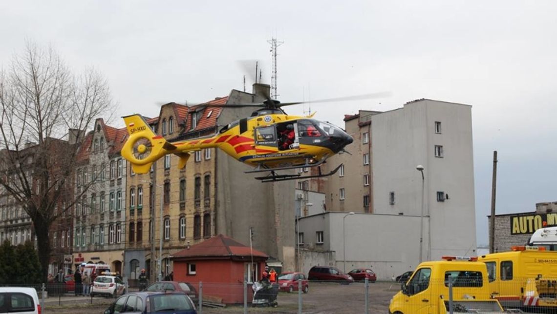 Wypadek podczas ćwiczeń w Chorzowie