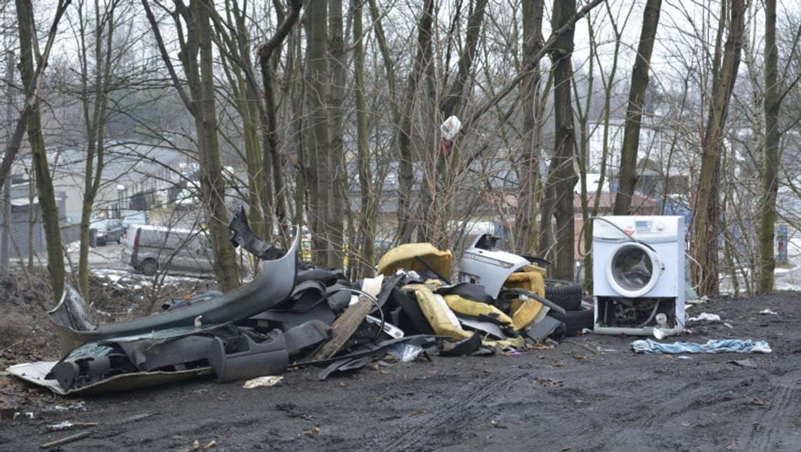 Wyrzuca śmieci ze skarpy. Mieszkańcy mają dość Wyrzuca śmieci ze skarpy. Mieszkańcy mają dość