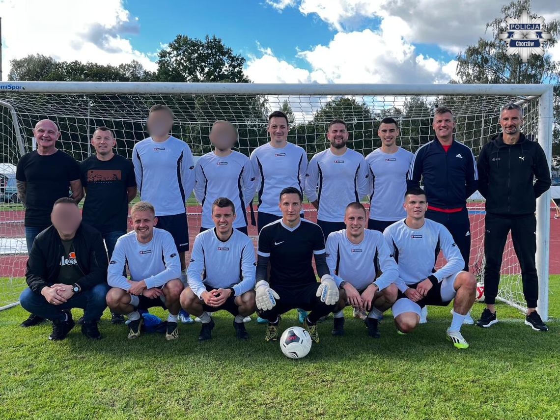 Za nami jubileuszowy turniej piłkarski służb mundurowych. Na podium znaleźli się policjanci z Chorzowa