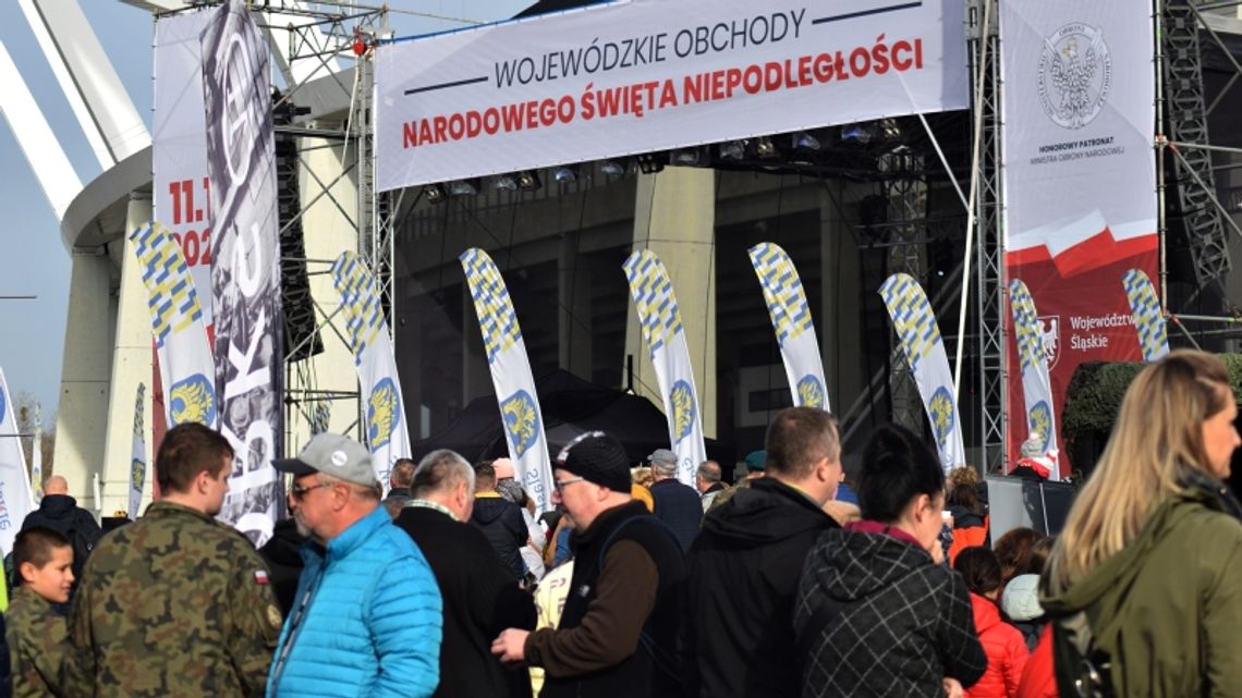 Za nami obchody Narodowego Święta Niepodległości na Stadionie Śląskim [ZDJĘCIA, WIDEO]