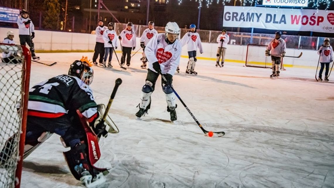 Zagrają w hokeja dla WOŚP
