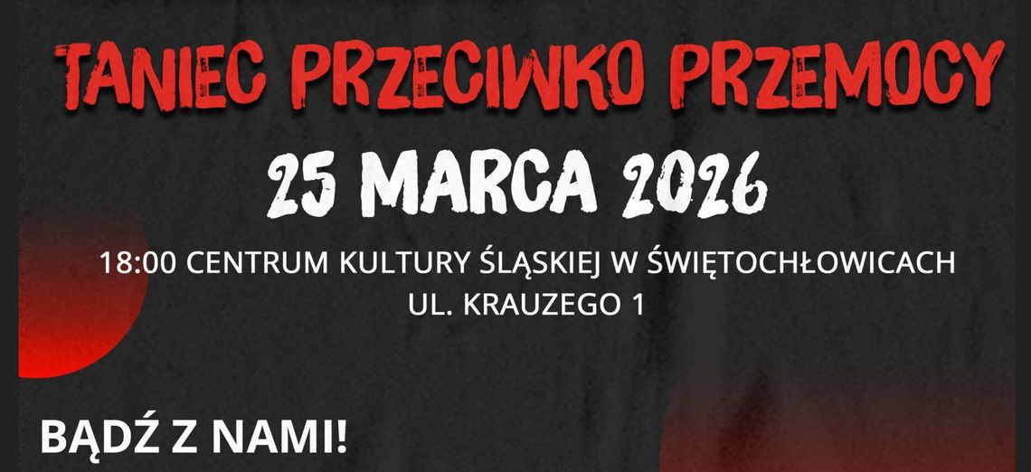 Zatańcz i powiedz NIE przemocy! Świętochłowice łączą siły w tanecznym proteście