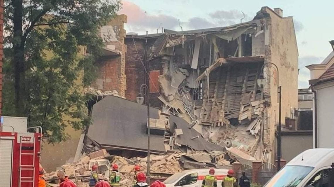 Zawaliła się prywatna kamienica w centrum Chorzowa!