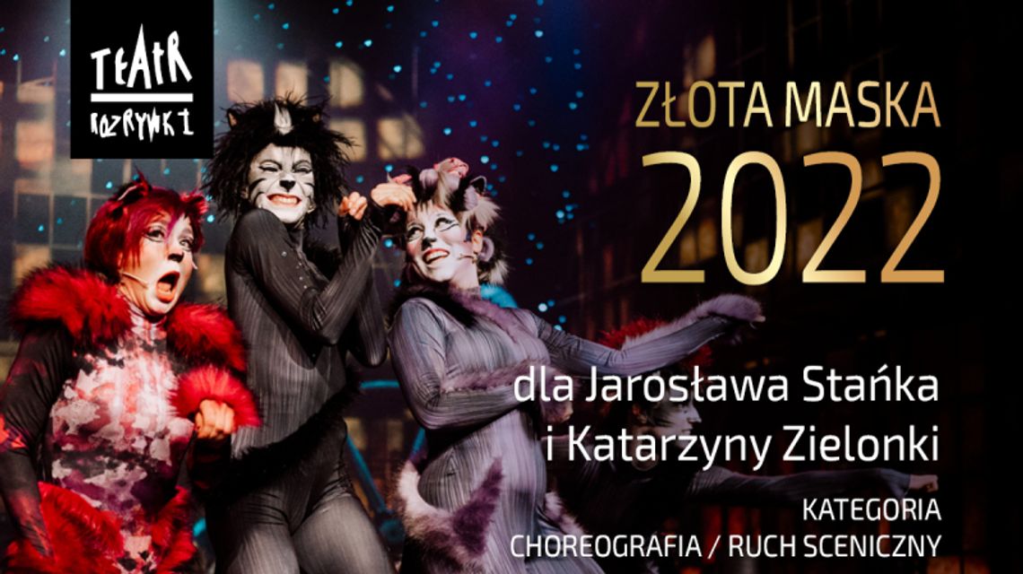 Złote Maski rozdane. Jedna z nich trafiła do twórców z chorzowskiego Teatru Rozrywki!