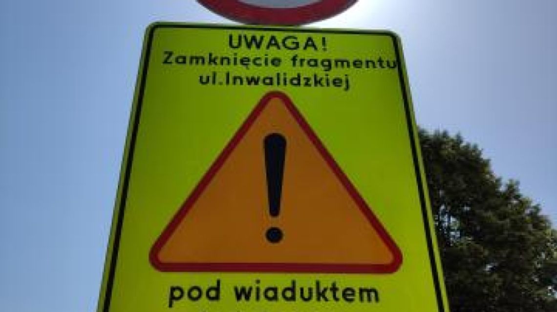 Zmiana organizacji ruchu na ul. Inwalidzkiej Zmiana organizacji ruchu na ul. Inwalidzkiej