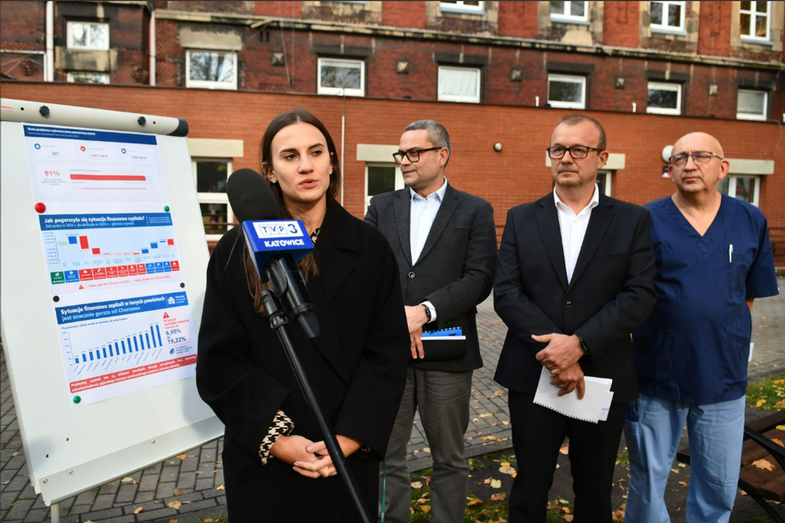 Zmiany w chorzowskim szpitalu. Mniej łóżek na jednym z oddziałów Zmiany w chorzowskim szpitalu. Mniej łóżek na jednym z oddziałów