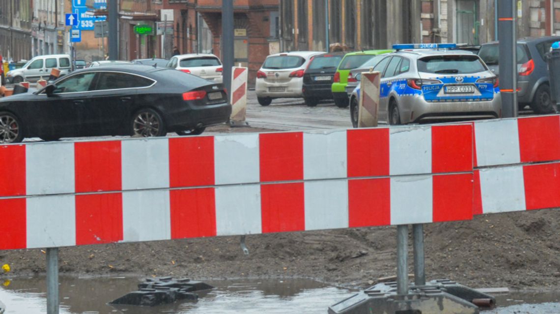 Zmiany w organizacji ruchu przy ulicach Kochłowickiej i Dombka - Awaria sieci kanalizacyjnej