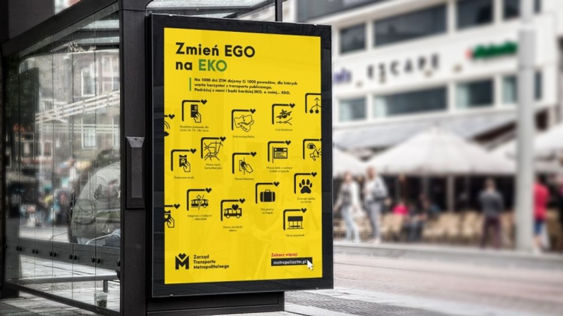 Zmień EGO na EKO – pod takim hasłem ZTM rozpoczyna kampanię  i cykl inicjatyw w ramach Europejskiego Tygodnia Mobilności