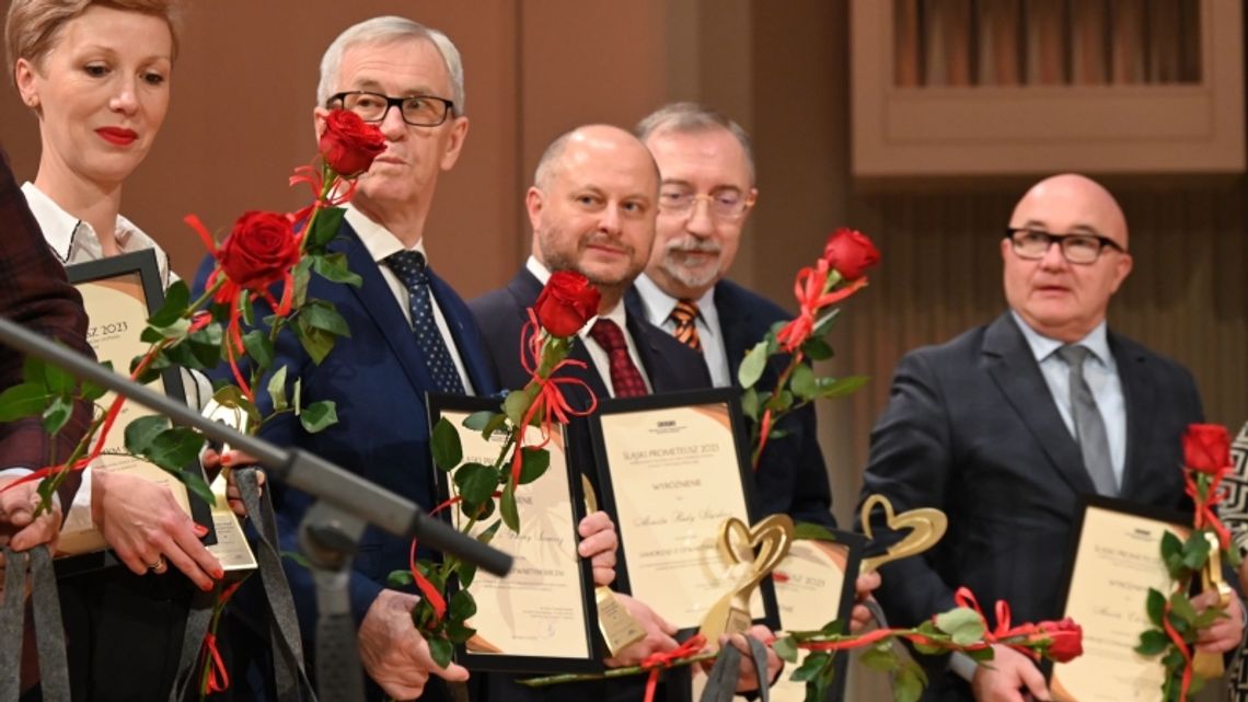 Znamy już laureatów nagrody "Śląski Prometeusz 2023". Wśród wyróżnionych znalazło się Miasto Chorzów