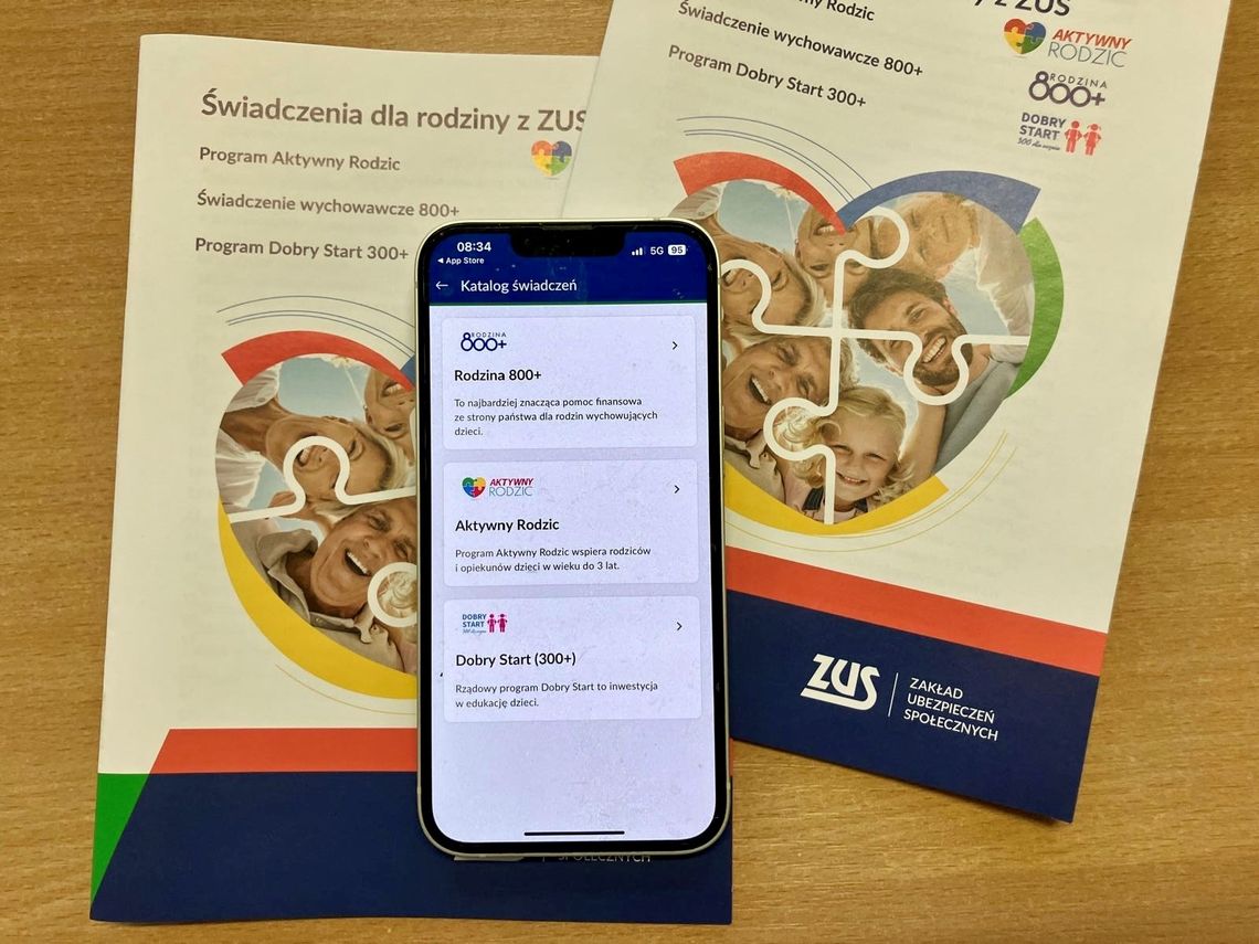 ZUS przyjmuje już wnioski o 800 plus na nowy okres świadczeniowy